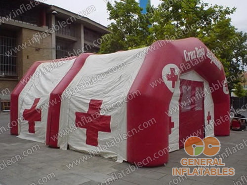 GTE-013 خيمة الصليب الأحمر القابلة للتضخيم
